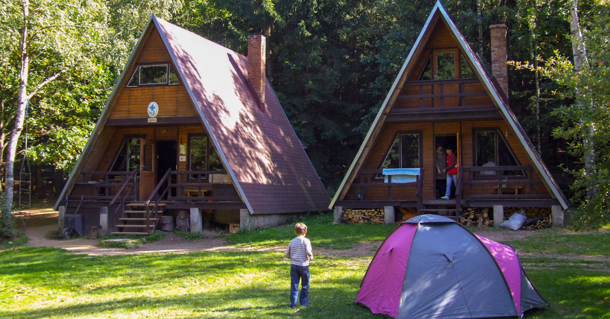 Sokole Mountains Climbing Camping Tabor pod Krzywa